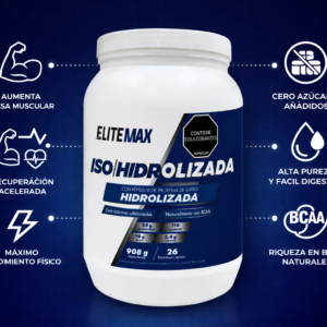 proteina iso hidrolizada elitemax 2lb